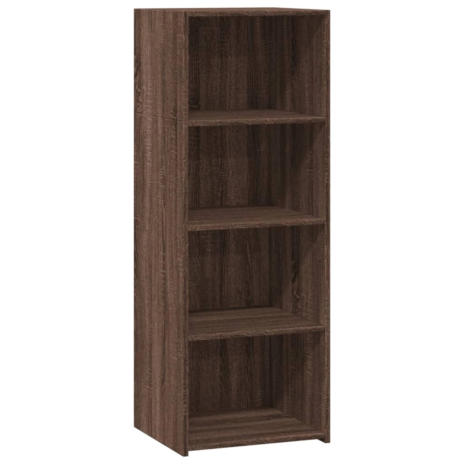 vidaXL Highboard Braun Eichen-Optik 45x41x124 cm Holzwerkstoff 846396