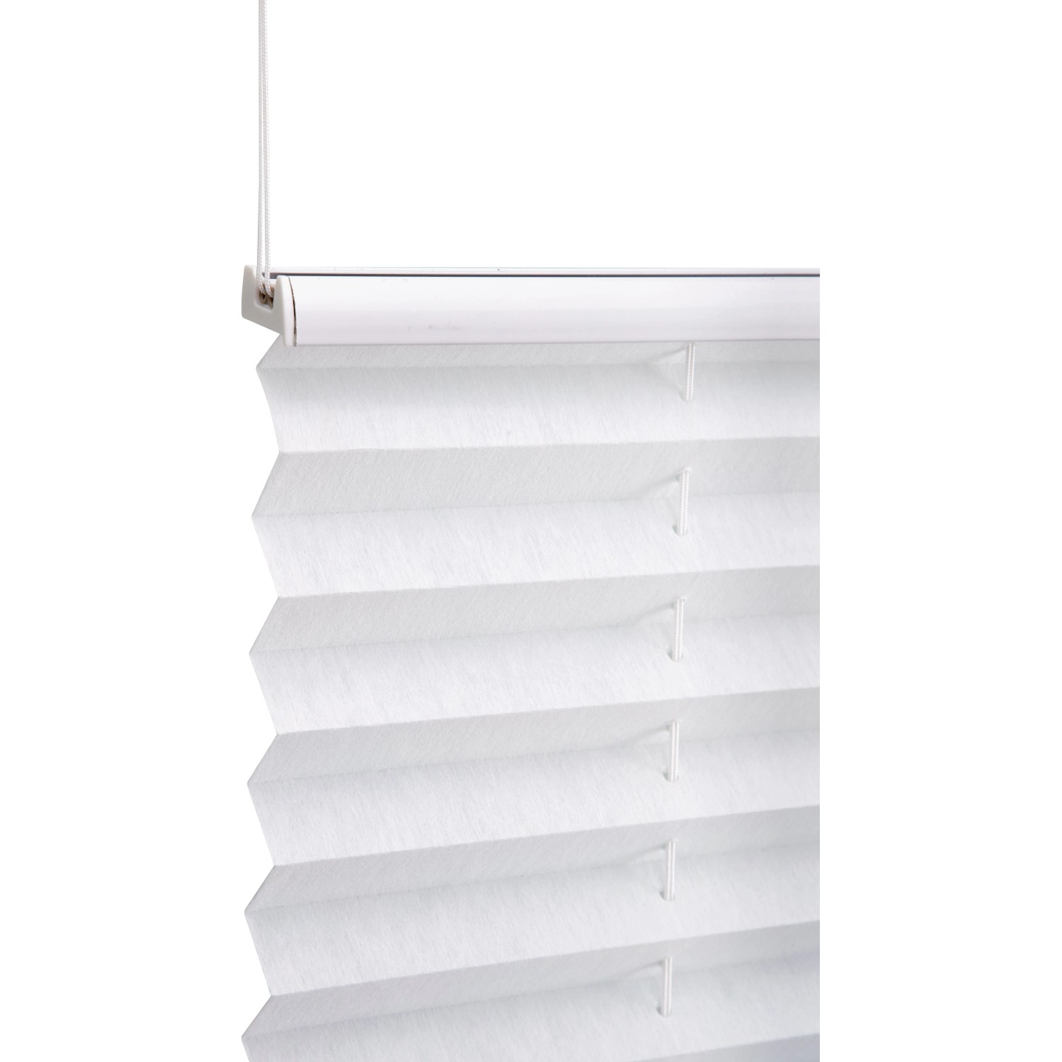 Plissee ohne Bohren 130 x 105 cm Weiß kaufen bei OBI