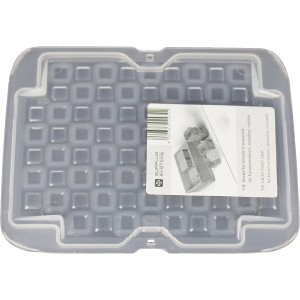 Transparenter Deckel für Eurobox-System Einsatzkasten 1/8 mit Drehstapelfunktion.