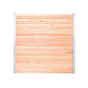 GartenLand Rhombus Steckzaun Set Göteburg ca. 180 x 180 cm Holz Europäische Lärche PEFC Sichtschutz Zaun Ohne Pfosten Ohne Abschlussleiste