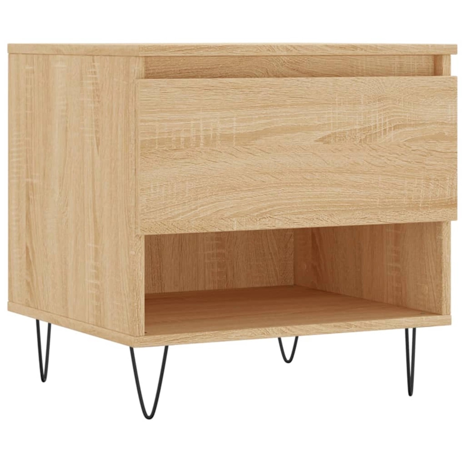 vidaXL Couchtisch Sonoma-Eiche 50x46x50 cm Holzwerkstoff Modell 2 günstig online kaufen