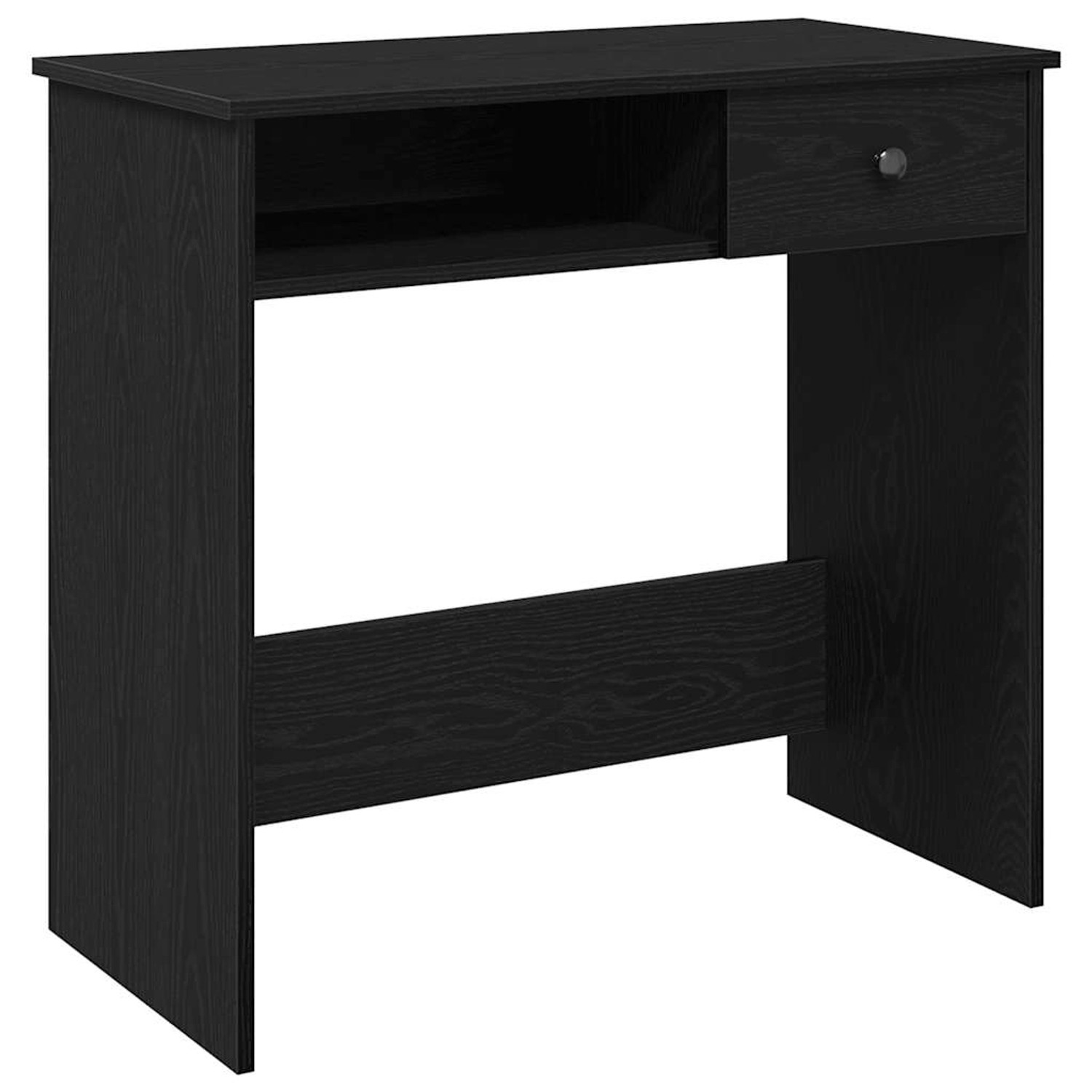 vidaXL Schreibtisch Schwarz 80x40x75 cm Holzwerkstoff 860473 günstig online kaufen