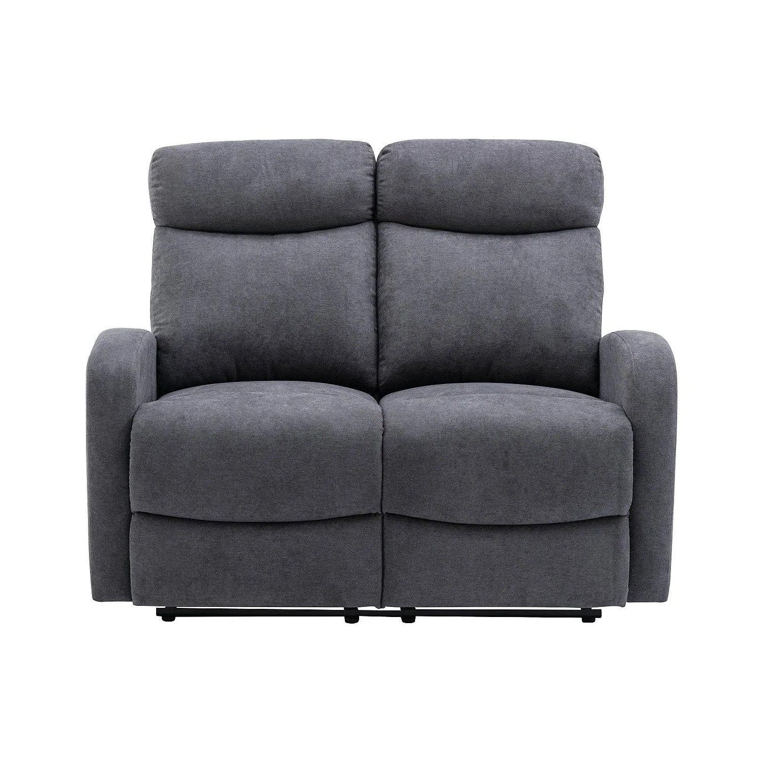 Vente-unique Relaxsofa Evelyn Grau 128 cm