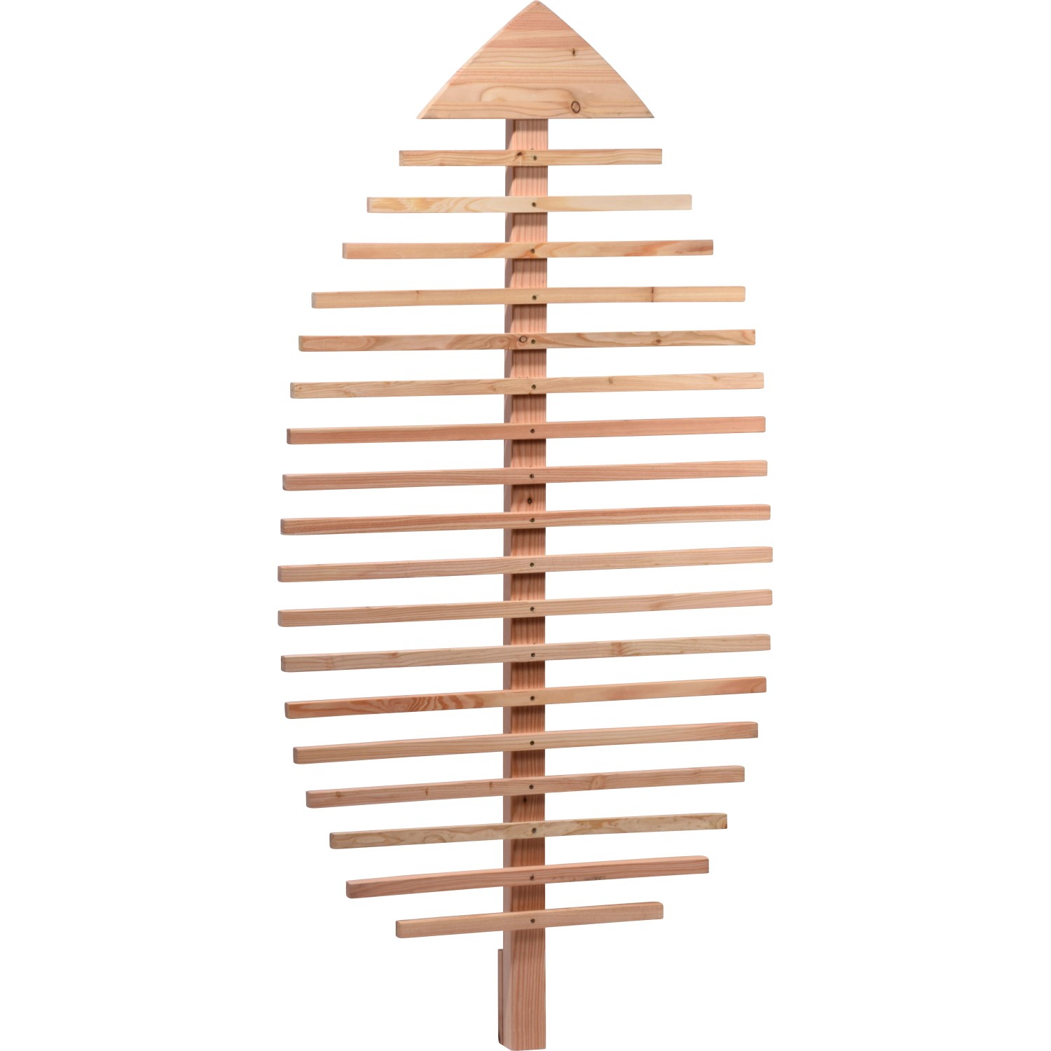 Dobar Rankhilfe Blattform 160 cm aus Lärchenholz für Kletterpflanzen im Garten.