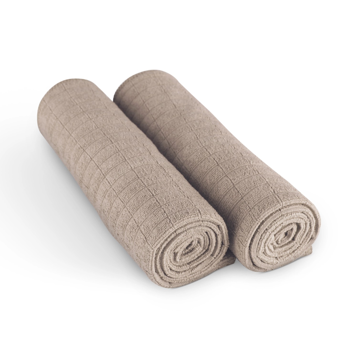 Bestlivings Microfaser Geschirrtuch Sunshine 65 x 45 cm 2er Pack Taupe günstig online kaufen