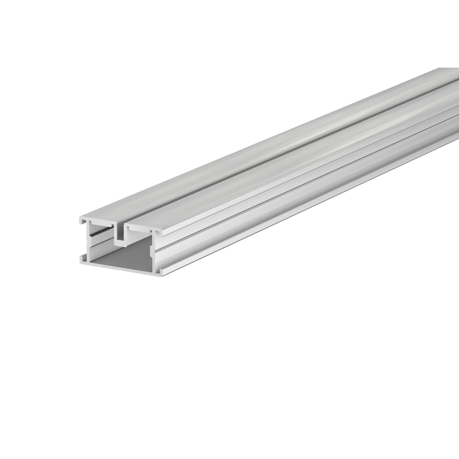 Aluprofil 45 mm x 23 mm x 4 m Weiß
