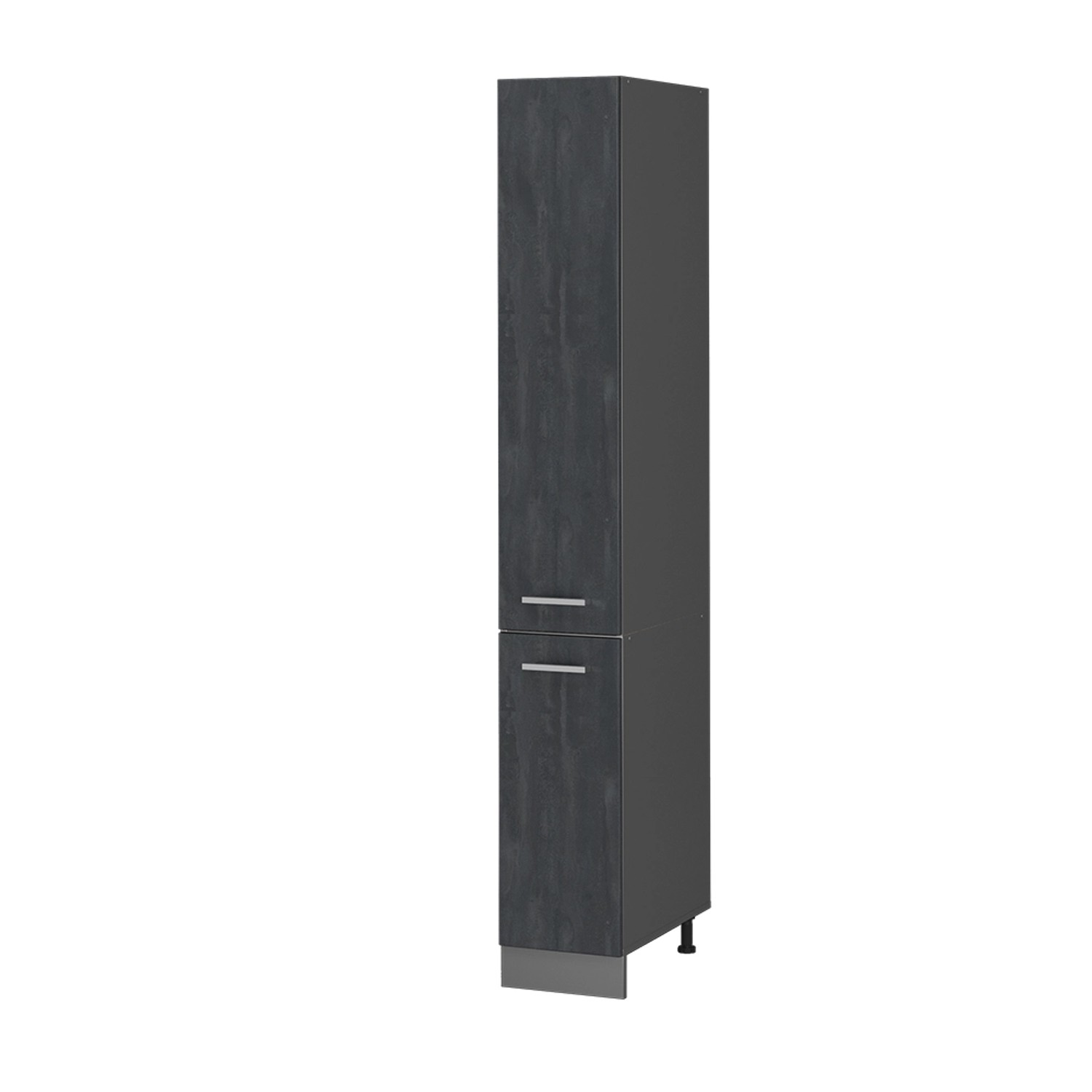 Vicco Apothekerschrank R-Line Medizinschrank für die Küche Schwarz Beton/An günstig online kaufen
