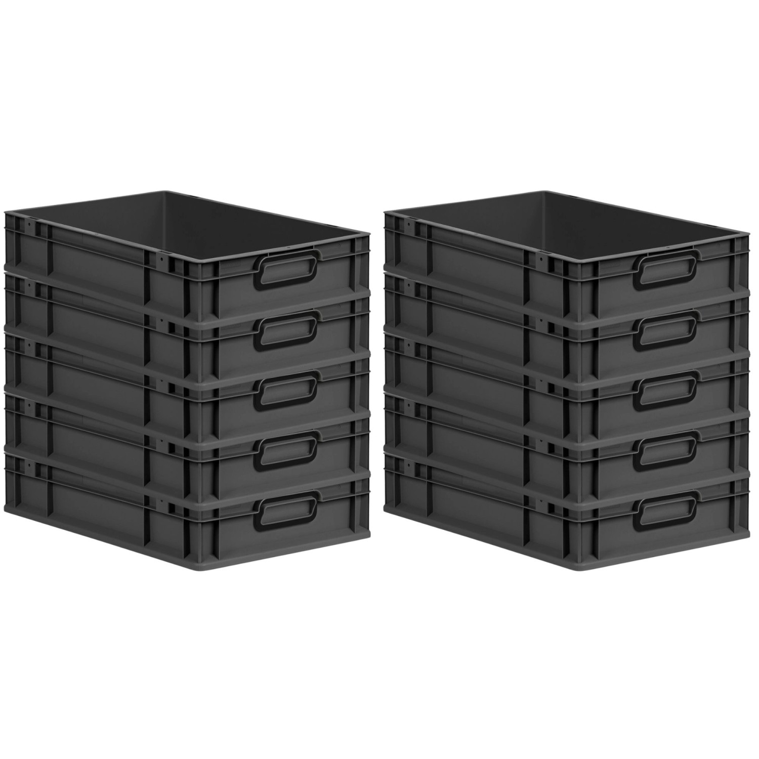 PROREGAL SparSet 10x Eurobox Nextgen Color HxBxT 12x40x60cm 23 Liter Griffe günstig online kaufen