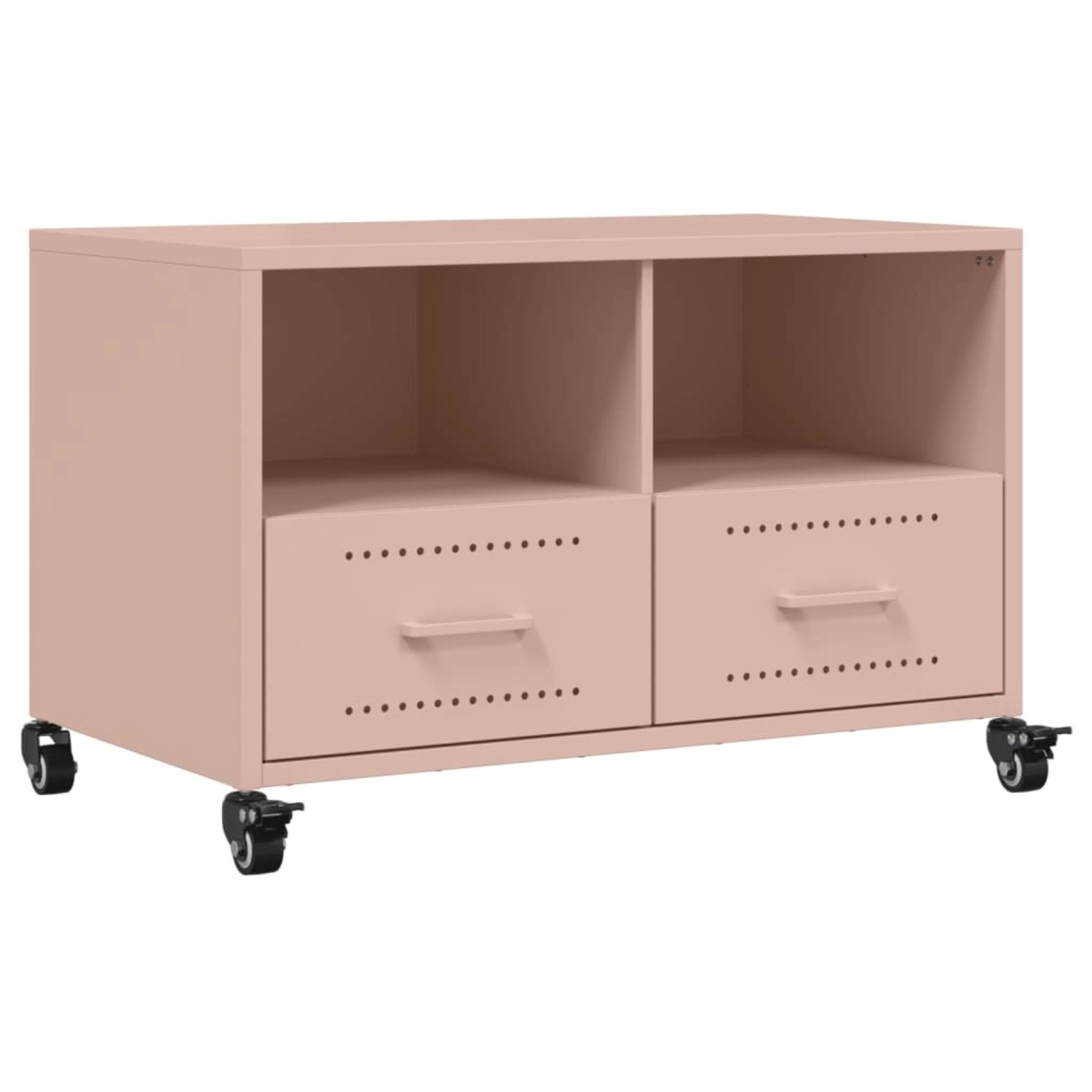 vidaXL TV-Schrank Rosa 68x39x43,5 cm Stahl 846699 günstig online kaufen