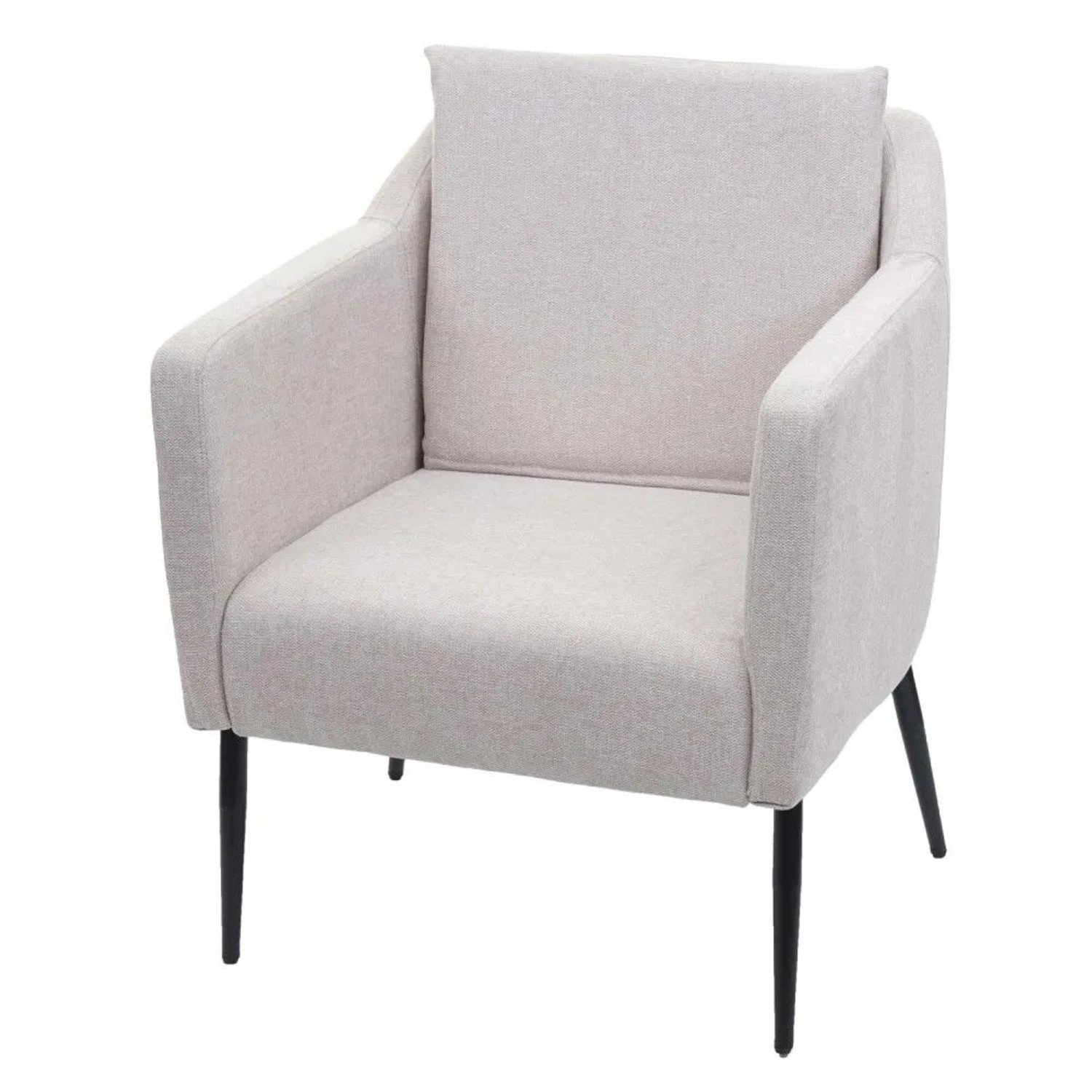MCW Relaxsessel H93a Stoff/Textil Creme-Beige