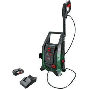 Bosch Akku-Hochdruckreiniger UniversalAquatak 36V-100 mit Akku und Ladegerät.