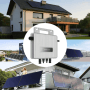 ECOFLOW Mikro-Wechselrichter 800W für Balkonkraftwerk mit Anschlusskabel & Solar-Verlängerungen.
