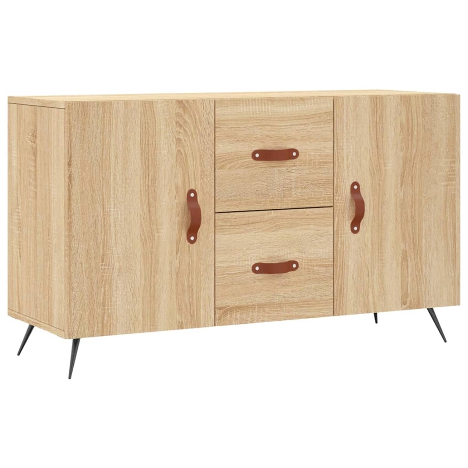vidaXL Sideboard Sonoma-Eiche 100x36x60 cm Holzwerkstoff 828143