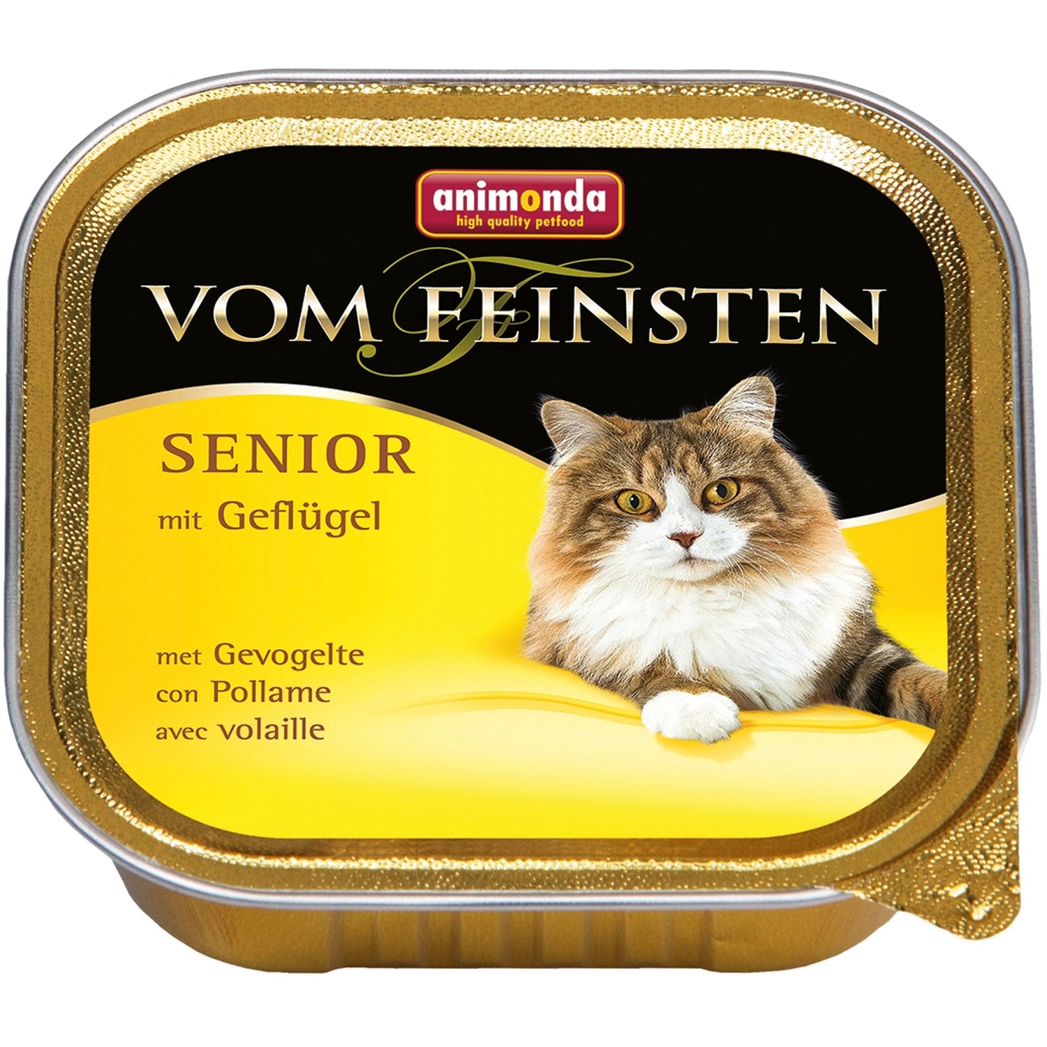 Vom Feinsten Katzen-Nassfutter Senior Geflügel 100 g