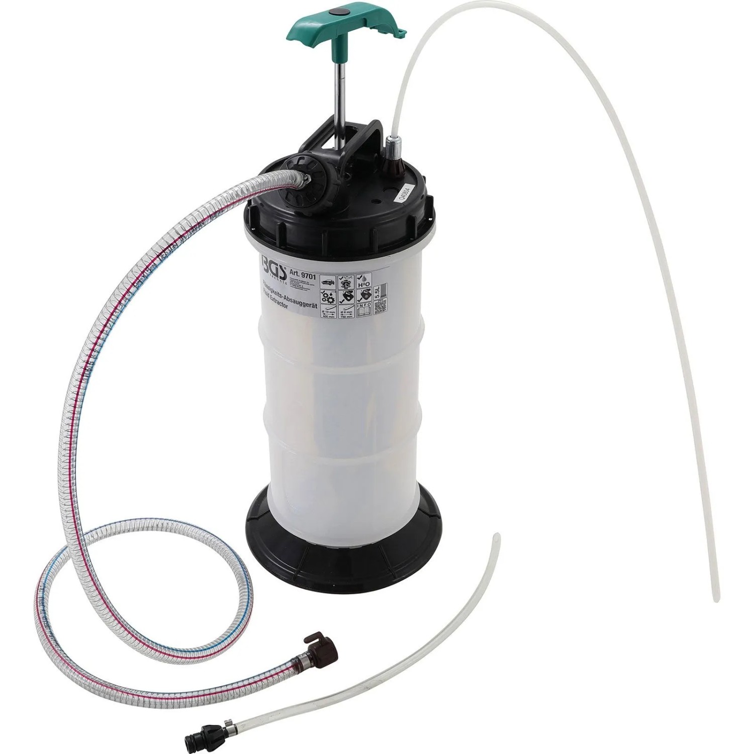 BGS Flüssigkeits Absauggerät 5 5 L 9701