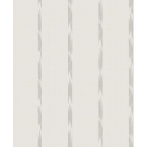 Sanders & Sanders Vliestapete mit Streifenmuster in Grau.