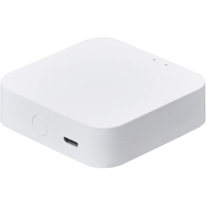 Lutec Access Box in Weiß zur Steuerung von Smart Home Leuchten per App und Sprache.