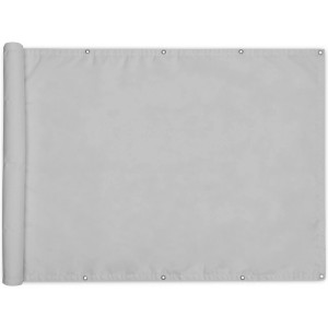 Sol Royal Balkon Sichtschutz PES SolVision PB2 Grau 90x600cm