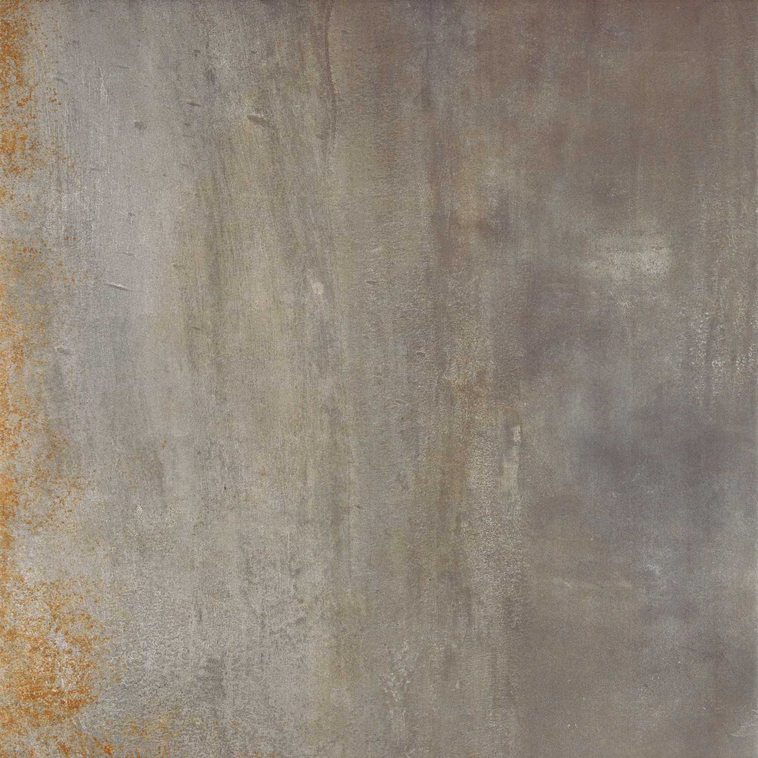 Bodenfliese Metallica Silver Steinzeug Silber Teilpoliert 60 cm x 60 cm