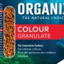 Oase Organix Colour Granulate Fischfutter, 175ml Packung für farbenprächtige Fische.