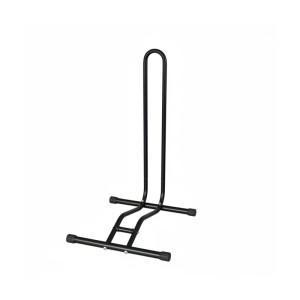 Relaxdays Fahrradständer Stahl Schwarz Rutschfest für 29 Zoll 72,5 cm x 41 cm x 44,5 cm