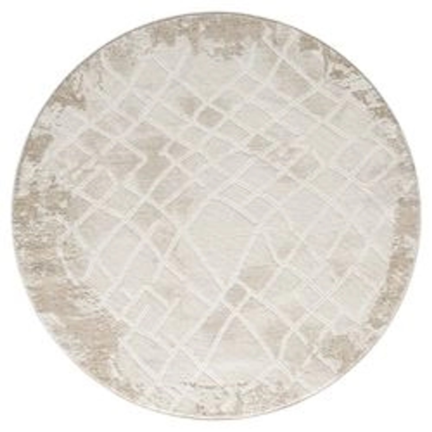 payé Teppich Royal 215 Rund 160x160 cm Cream günstig online kaufen