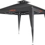 Justus Grill-Pavillon, 250x250 cm, faltbar, mit Entlüftung für geschütztes Grillen.