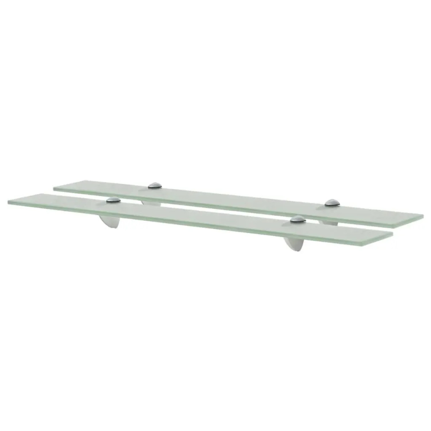Image of vidaXL Schweberegale 2 Stk Glas 70x10 cm 8 mm 3051514