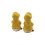 Dekohelden24 2er Set Dekofiguren Ente Deko Enten Entenfiguren Gartenfigur Ente L/B/H 5 x 5 x 8 cm_5