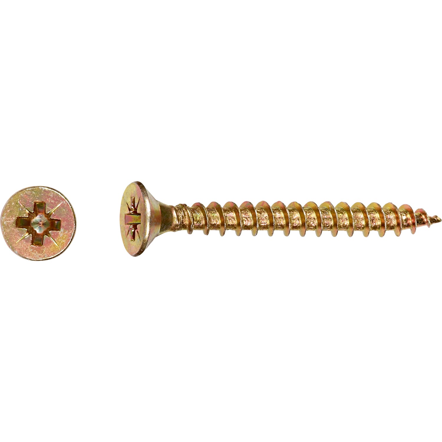 Senkkopf Spanplattenschraube PZ-Antrieb Ø 5 mm x 25 mm 20 Stück
