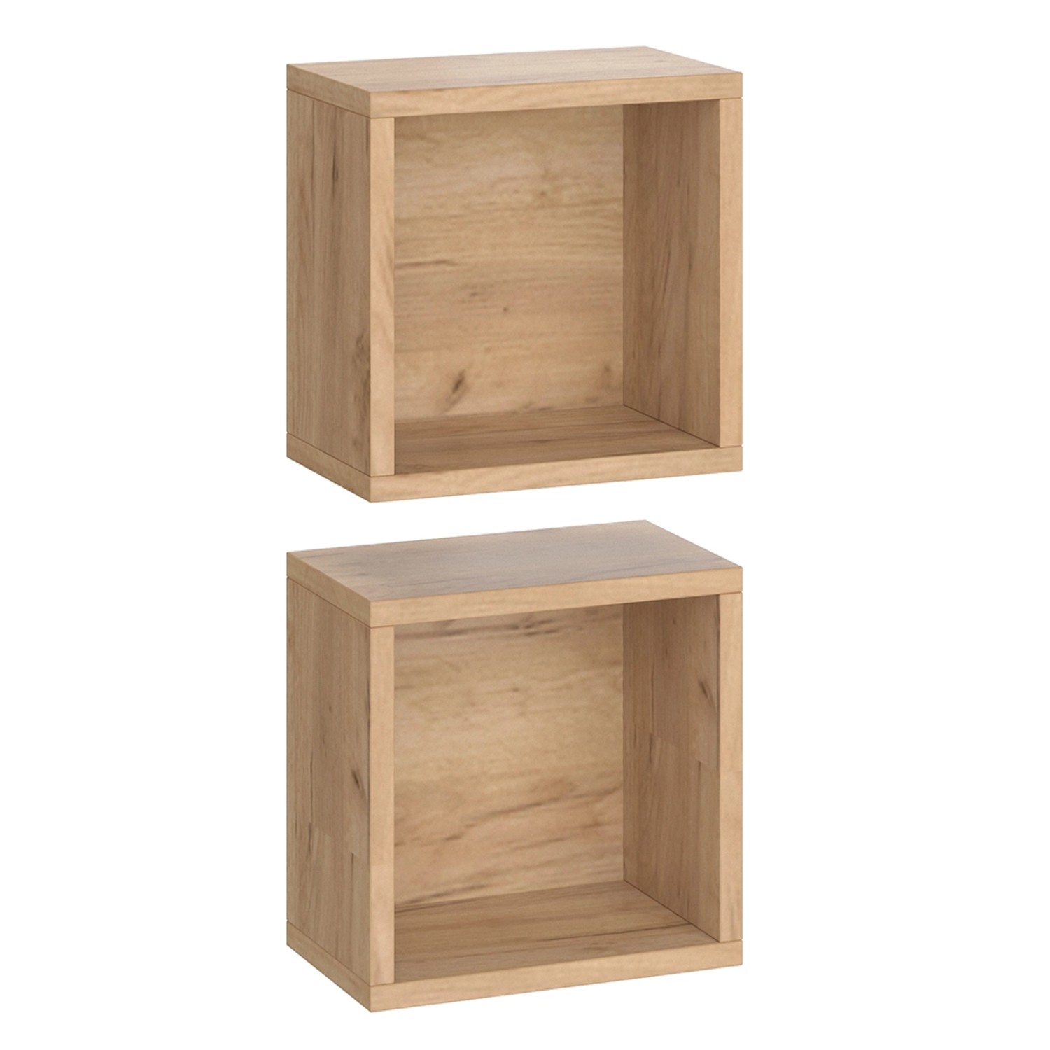 Vicco Badschrank Senyo Goldkraft Eiche 25 x 25 cm 2er Set