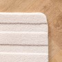 Detailansicht: Ayyildiz Kurzflorteppich Pompei in Creme mit skandinavischem Design.