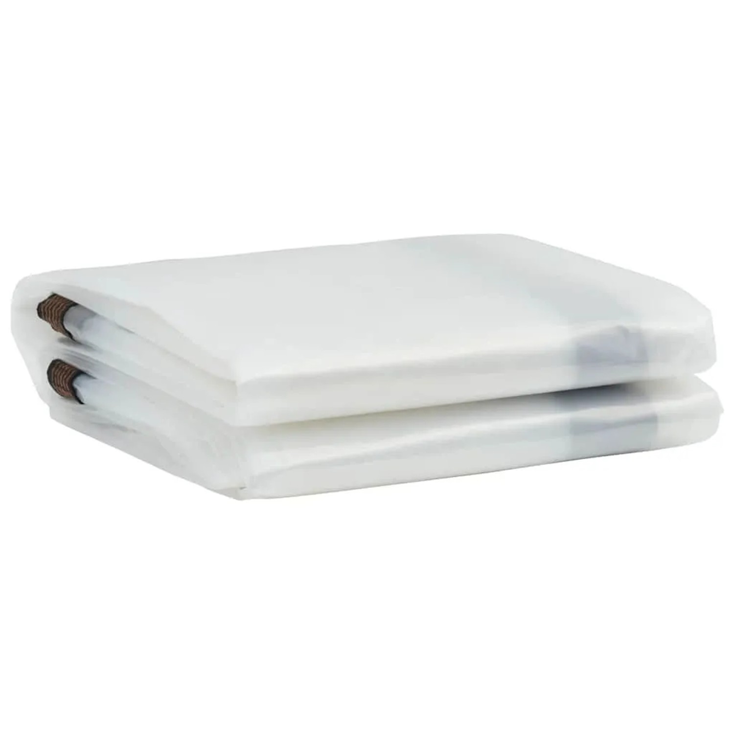 vidaXL Transparente Plane mit Ösen 2x6 m Polyethylen 4018551_3