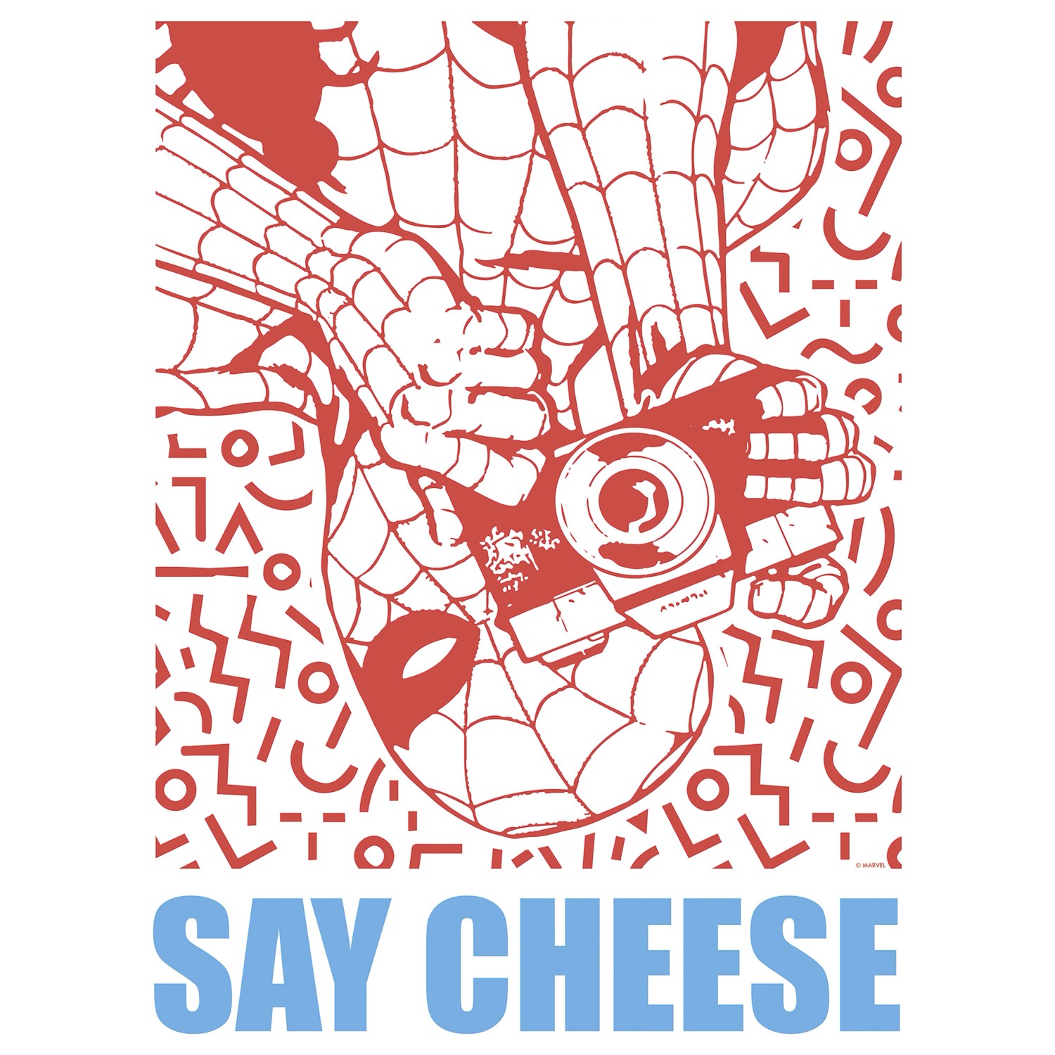Komar Wandbild Marvel Spider-Man Say Cheese Red 30 cm x 40 cm günstig online kaufen