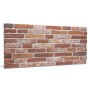 Rebel of Styles Verblender UltraLight Rustic Loft HD, 120x50 cm, braune Backsteinoptik für Innenräume.