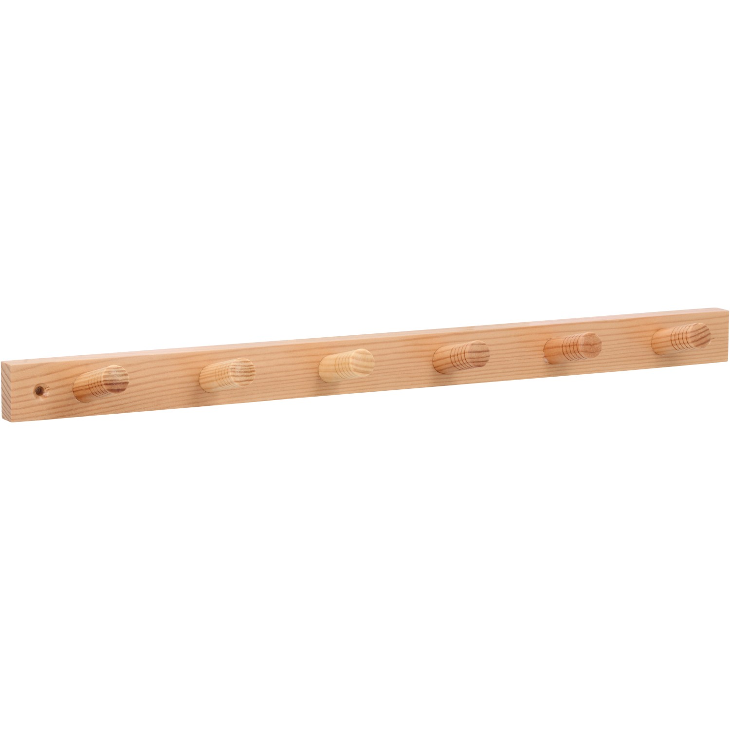 Siro Hakenleiste S641 Kiefer lackiert Länge 420 mm 6 Haken FSC®