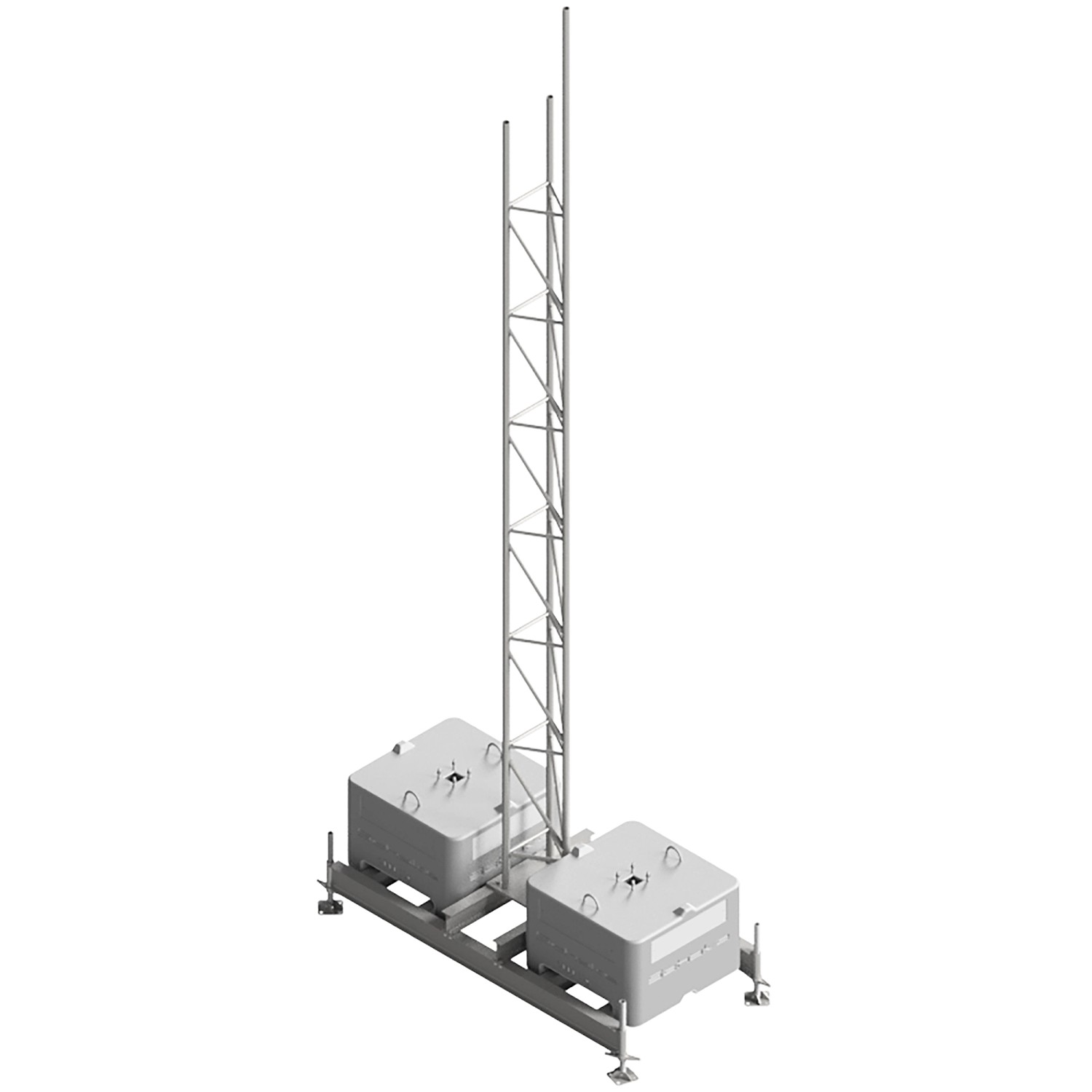 Schake Aufstellvorrichtung Gittermast Feuerverzinkt