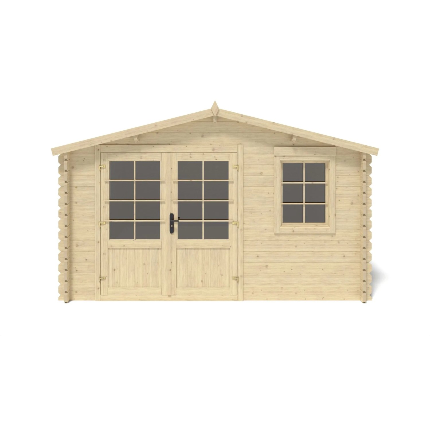 Altanka Gartenhaus   Gerätehaus 15.21 m2   3.9x3.9 m   40 mm   DOM658 günstig online kaufen