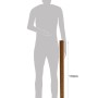 BigDean 4er Set Pflanzstäbe Kokos 110 Cm Monstera Rankhilfe Rankstäbe Pflanzenstäbe Kokosstäbe Verlängerbar_6