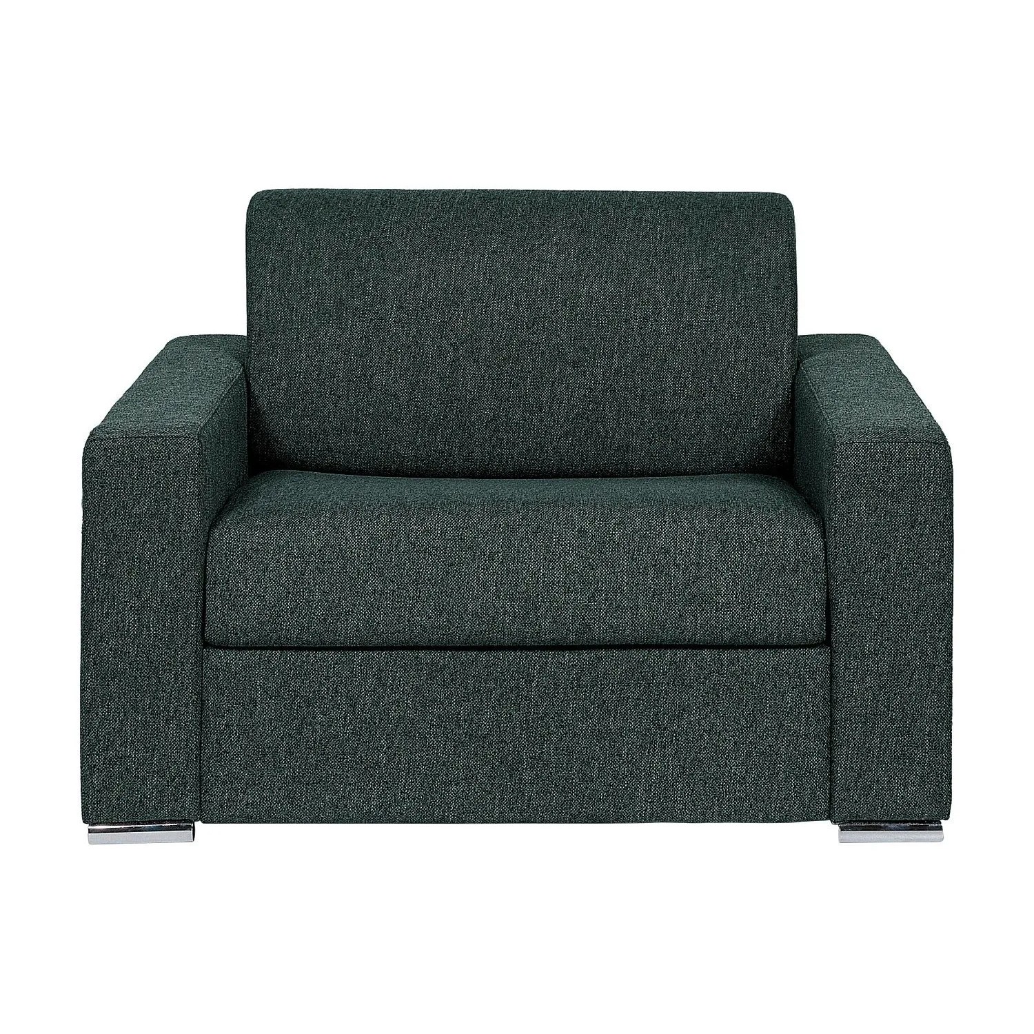 Vente-unique Schlafsessel Calito Tannengrün 126 cm