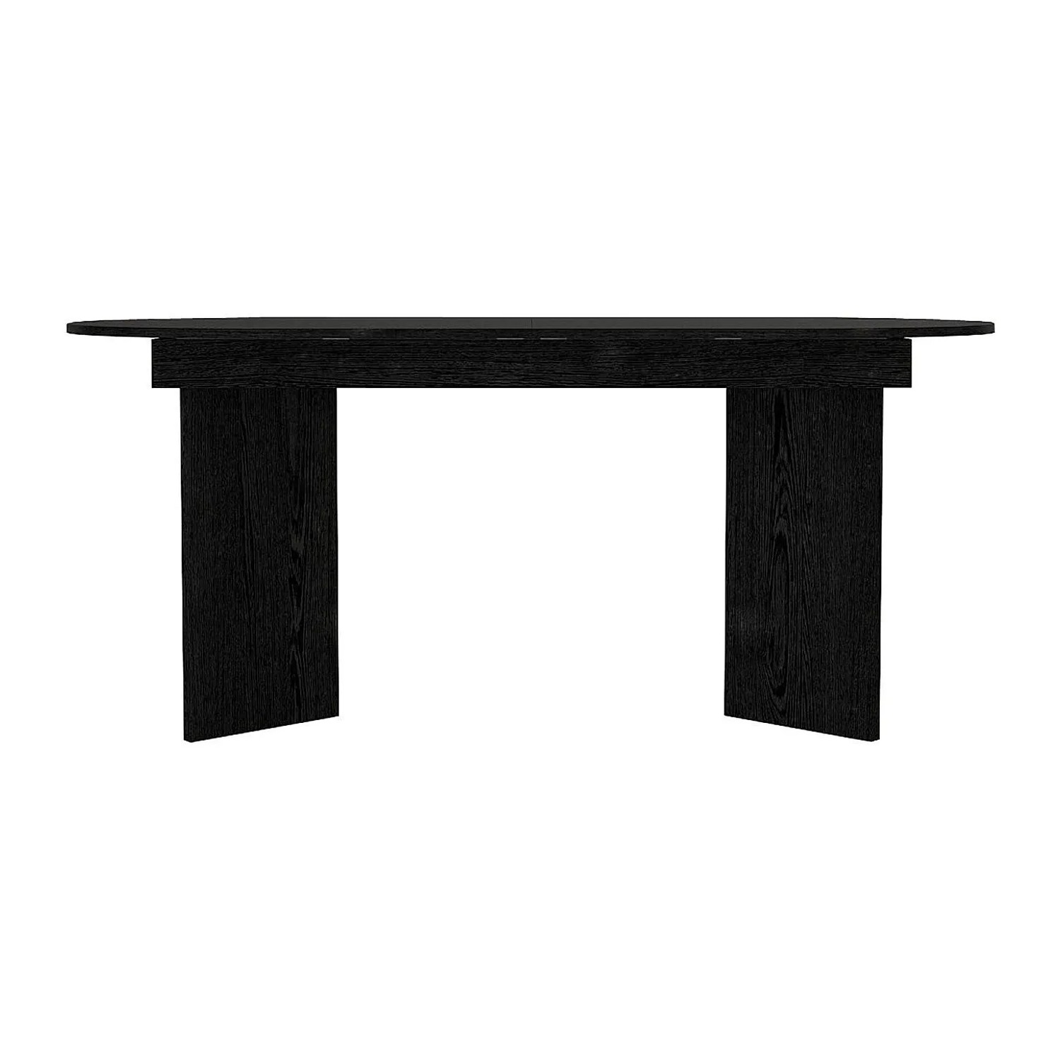 Vente-unique Esstisch Topania Schwarz 260 cm  220 cm  180 cm