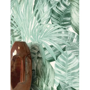 Newroom Vliestapete Raven Green Dschungel Modern FSC®