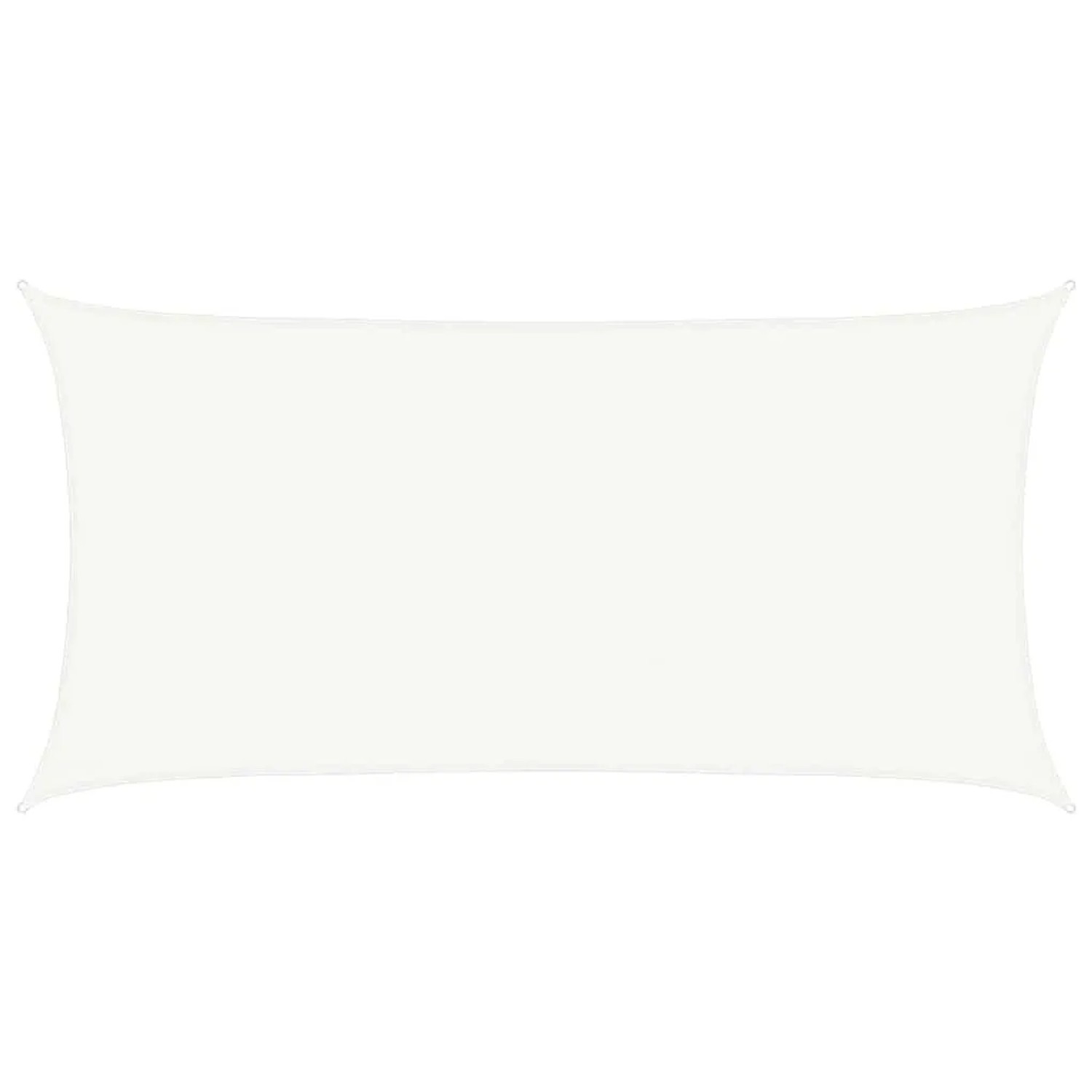 Furnicato Sonnensegel 160 G M² Weiß 2 5x4 5 M Hdpe