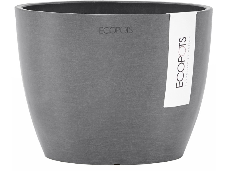 Ecopots Blumentopf Stockholm Grau kaufen 16 bei OBI cm
