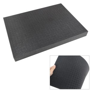 HMF 1458-100 Rasterschaumstoff Würfelschaum 345 x 275 mm Koffereinlage Tabletop Höhe 100 mm