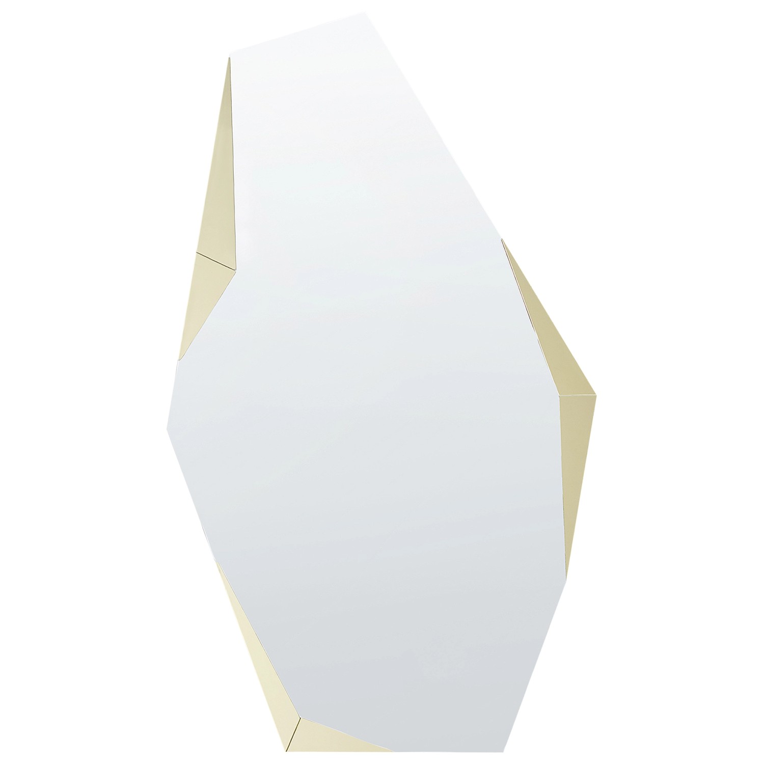 Beliani Wandspiegel ARGUEL Gold 2x68x120