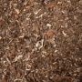 STROY Waldbodeneinstreu aus Kiefernholzfasern und Rinde. Braune, saugstarke Kleintierstreu für Geruchsbindung.