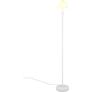 Weiße Reality Stehleuchte Glenn, 120 cm, Design-Lampe für Wohnbereich.