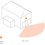 Diagramm: Steinel Bewegungsmelder IS 130-2, Erfassungswinkel 130°, Reichweite 12m, Montage an Hauswand.