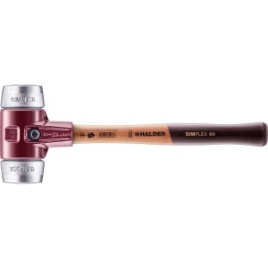 Halder Simplex Schonhammer Ø 60 mm Weichmetall mit Tempergussgehäuse